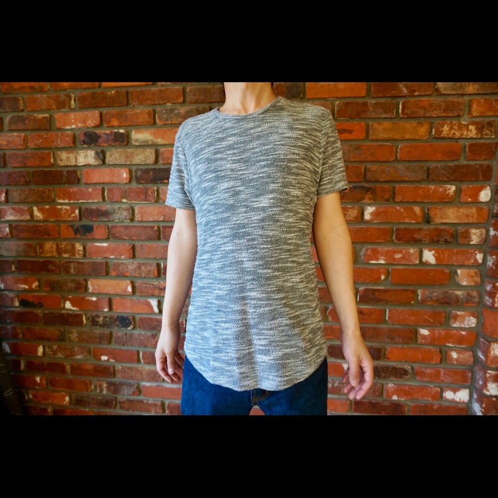 Men Grey Tee Shirt